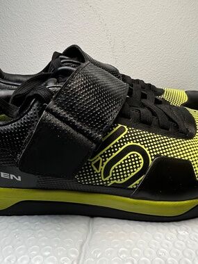 Five Ten Stealth Mountain Bike Shoes Men's Size 13 Hellcat Back Neon Yellow